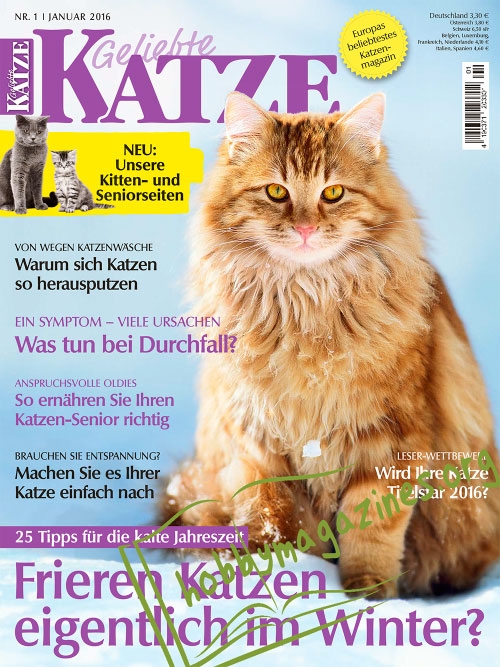 Geliebte Katze - Januar 2016