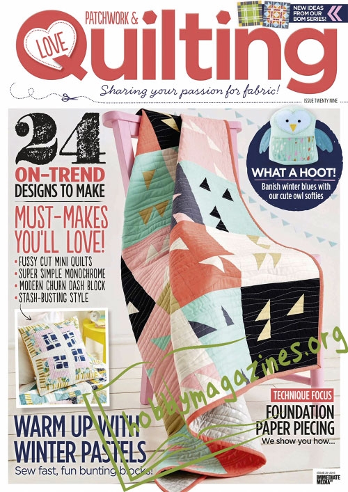 Love Patchwork & Quilting 29, 2015