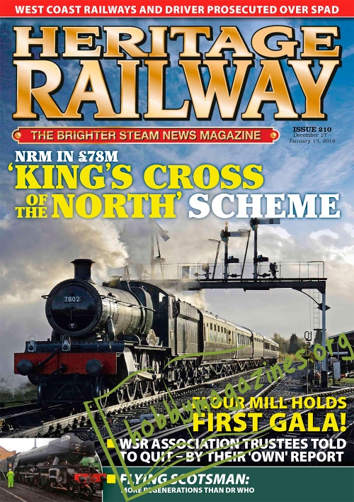 Heritage Railway 210 - December 17-January 13,2016