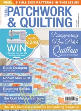 Patchwork and Quilting - January 2016