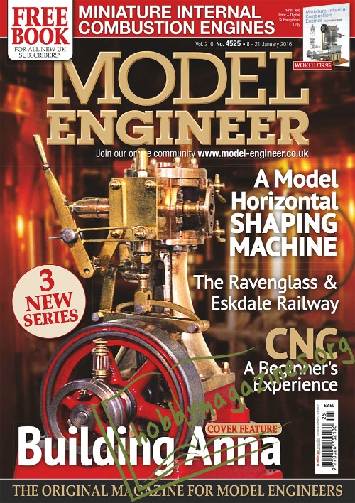 Model Engineer 4525 – 8-21 January 2016