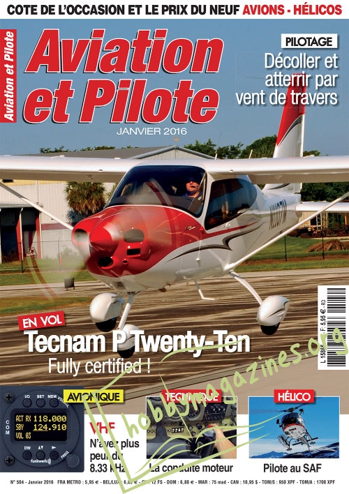 Aviation et Pilote - Janvier 2016