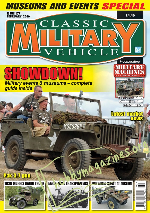 Classic Military Vehicle – February 2016