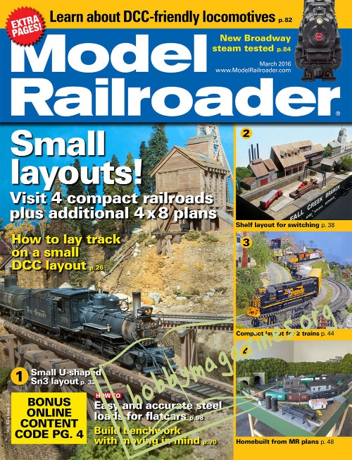 Model Railroader - March 2016