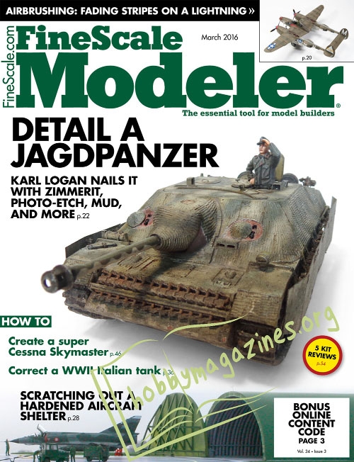 FineScale Modeler - March 2016