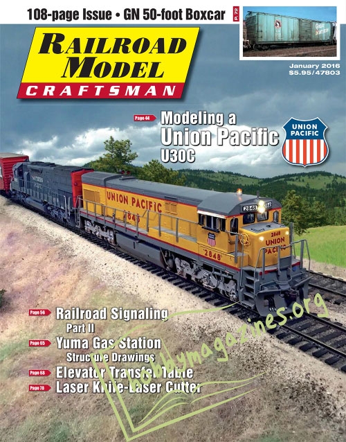 Railroad Model Craftsman - January 2016