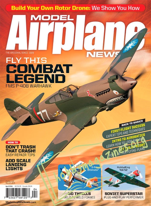 Model Airplane News - April 2016
