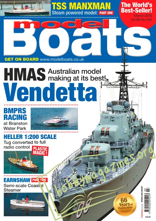 Model Boats – March 2016