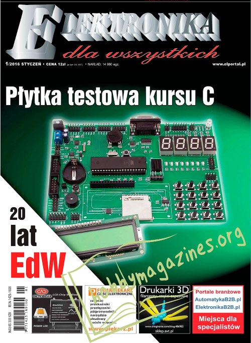 Elektronika dla Wszystkich 2016-01