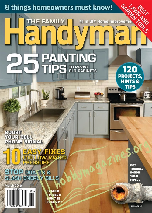 The Family Handyman – March 2016