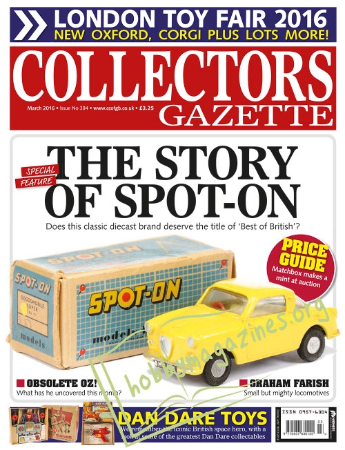 Collectors Gazette – March 2016