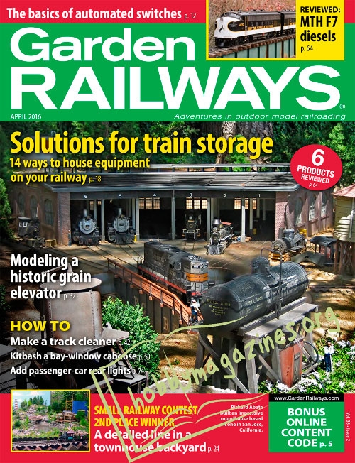 Garden Railways - April 2016
