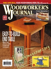 Woodworker's Journal - March/April 2016