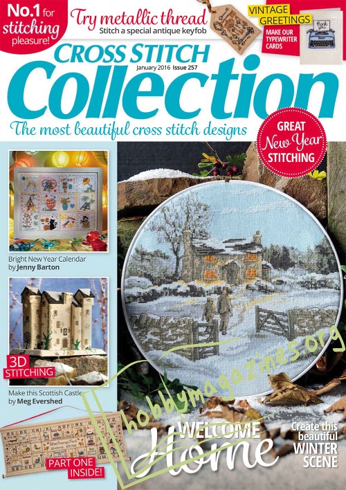 Cross Stitch Collection - January 2016