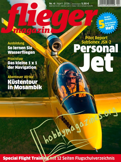 Fliegermagazin 2016-04