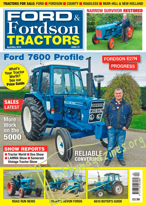 Ford & Fordson Tractors – April/May 2016