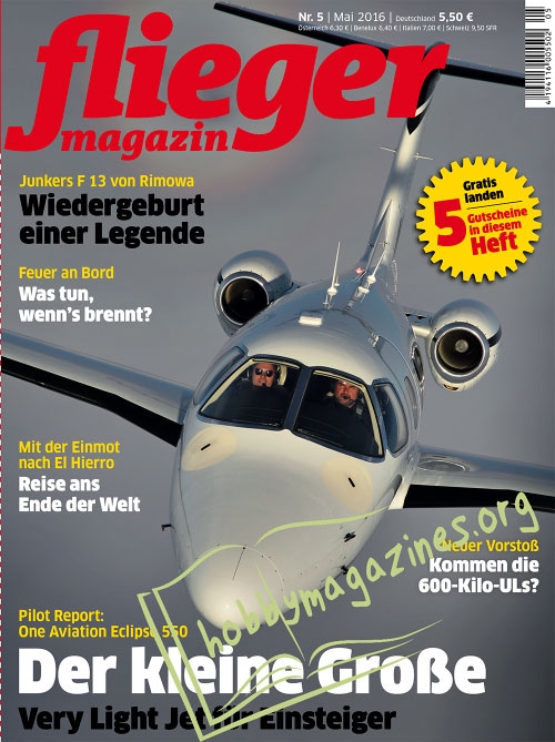 Fliegermagazin 2016-05