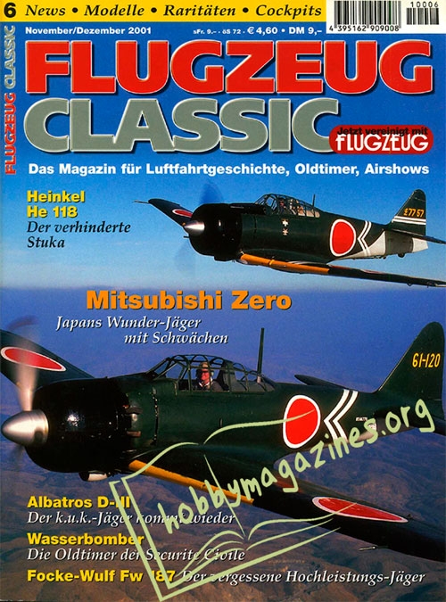 Flugzeug Classic 2001-06