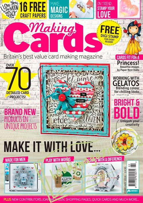 Making Cards - February 2016