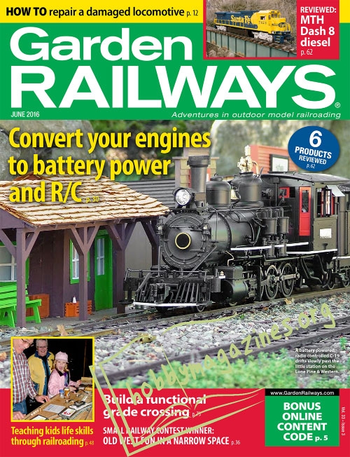 Garden Railways – June 2016