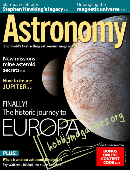 Astronomy - April 2016