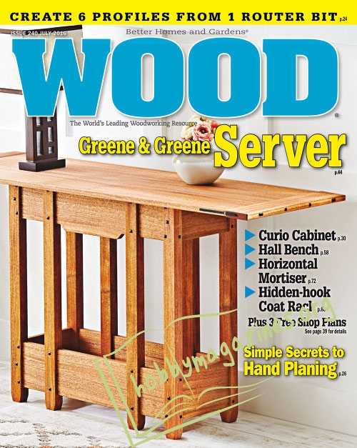 WOOD 240 – June/July 2016