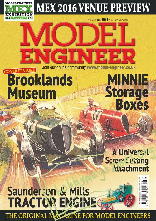Model Engineer 4534 – 13 May 2016