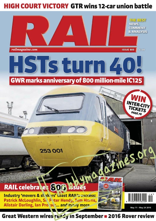 Rail – 11 May 2016