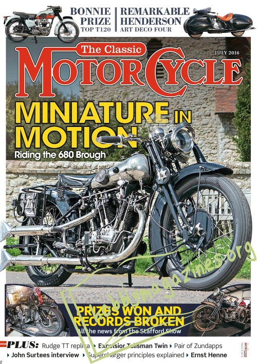 The Classic MotorCycle - July 2016