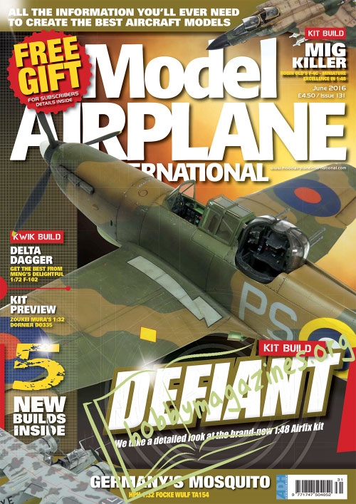 Model Airplane International 131 — June 2016