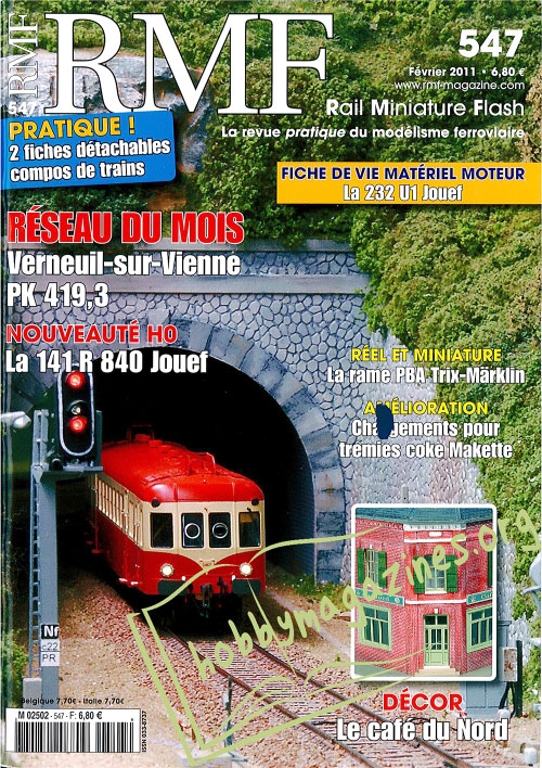 Rail Miniature Flash (RMF) 547 - Fevrier 2011