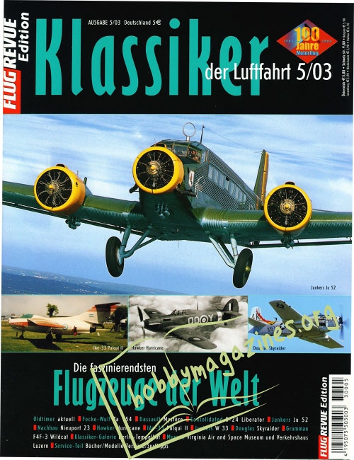 Klassiker der Luftfahrt 2003-05