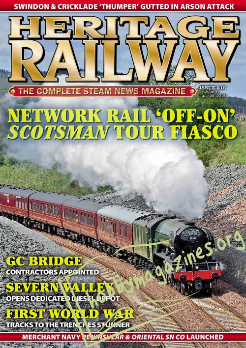 Heritage Railway 216 -  2 June 2016