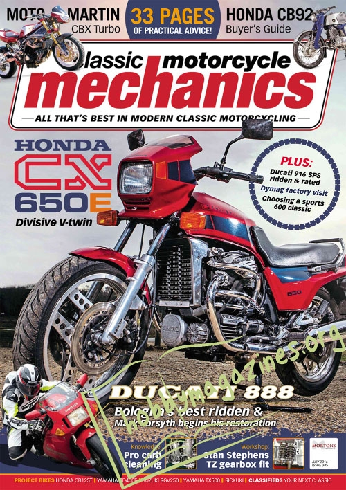 Classic Motorcycle Mechanics – July 2016