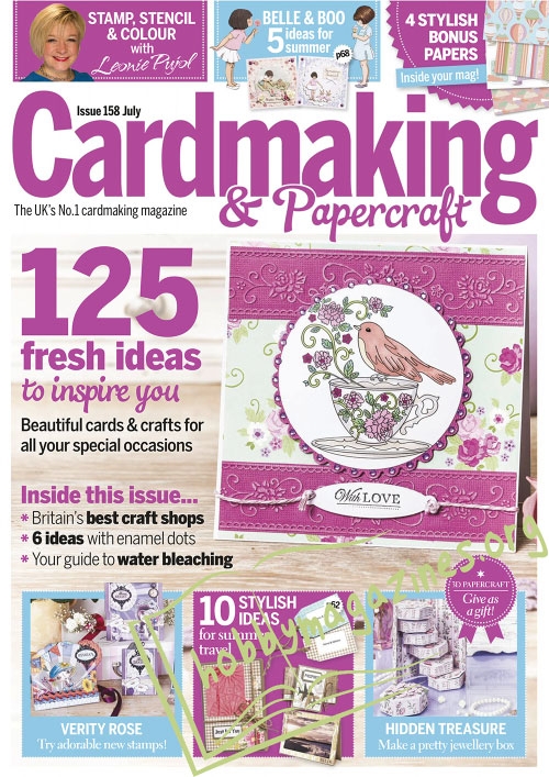 Cardmaking & Papercraft – July 2016