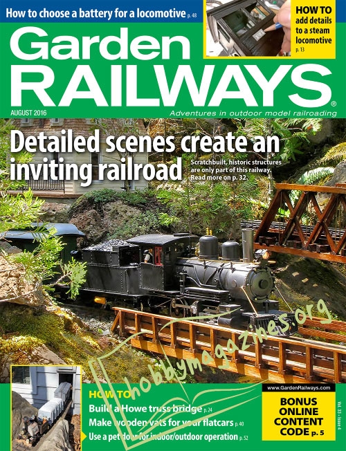 Garden Railways – August 2016