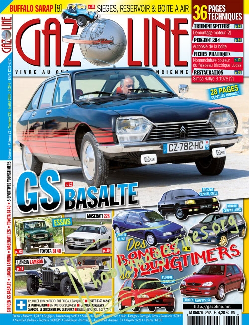 Gazoline - Juillet 2016