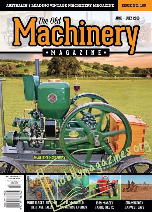 The Old Machinery Magazine - June/July 2016