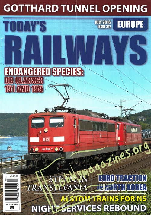 Todays Railways – July 2016