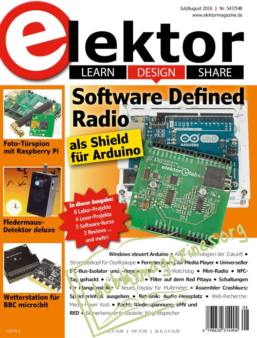 Elektor – July/August 2016