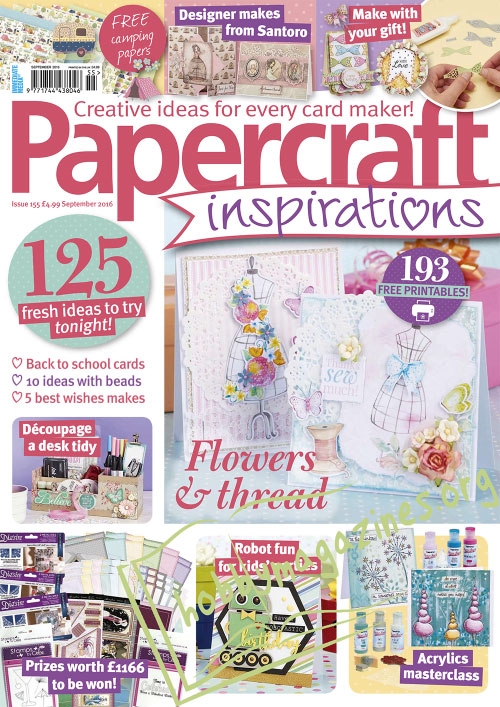 Papercraft Inspirations - September 2016