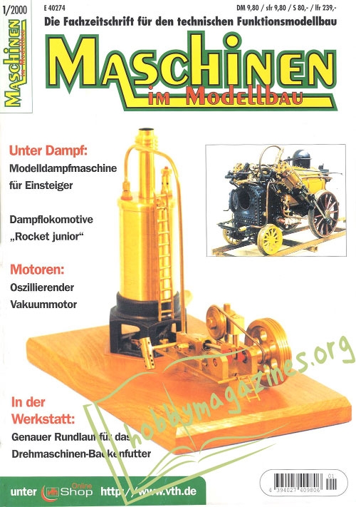 Maschinen Im Modellbau 2000-01