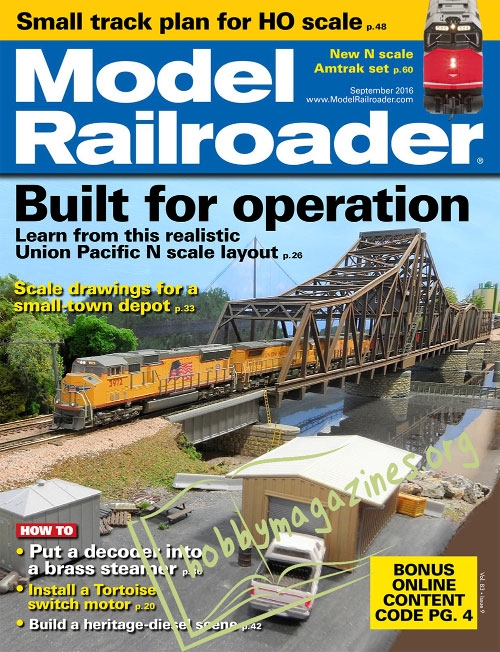 Model Railroader - September 2016