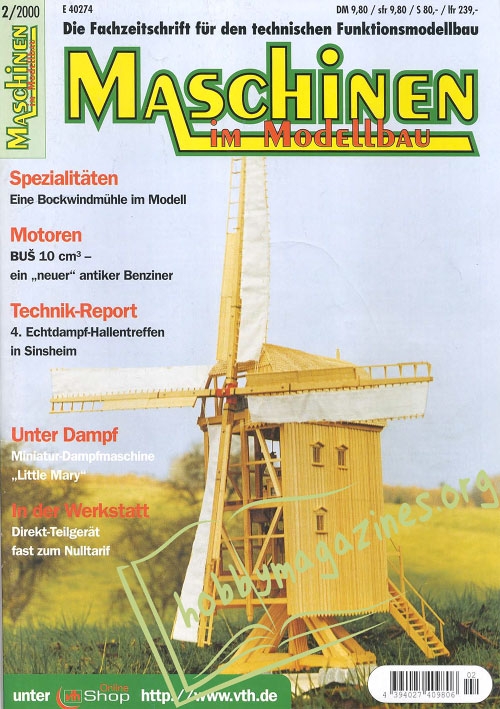 Maschinen Im Modellbau 2000-02
