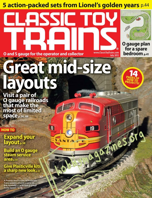 Classic Toy Trains - July 2012