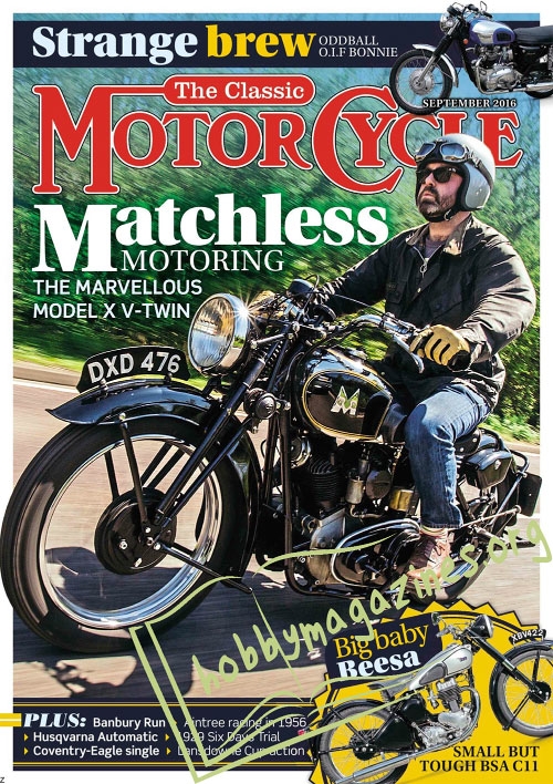 The Classic MotorCycle – September 2016