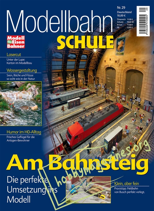 Modellbahn Schule 29 : Am Bahnsteig