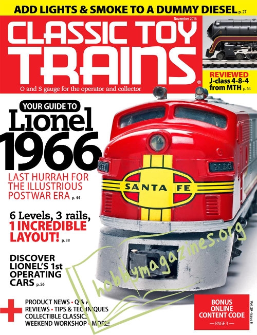 Classic Toy Trains - November 2016