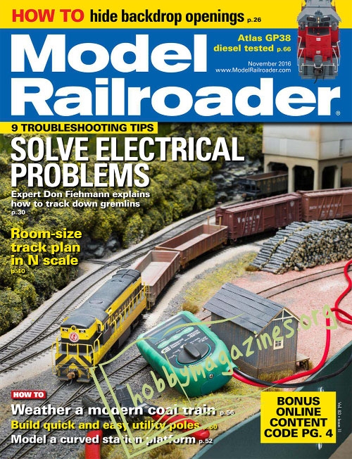 Model Railroader – November 2016