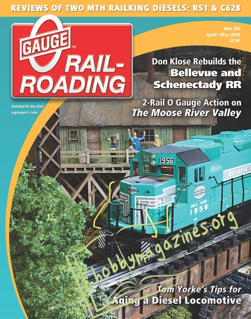 0 Gauge Railroading - April/May 2016